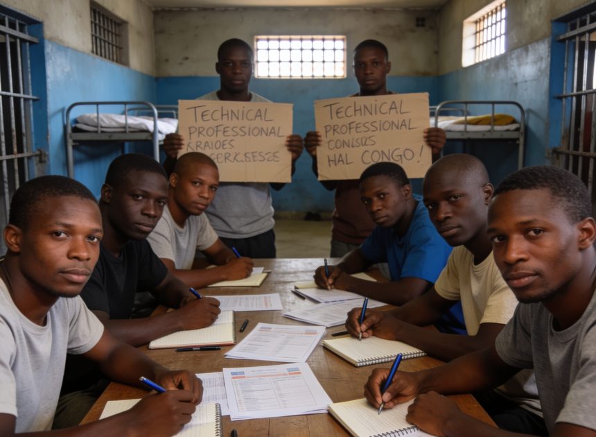 Brazzaville : des détenus réclament l’extension des examens d’État aux filières techniques et professionnelles