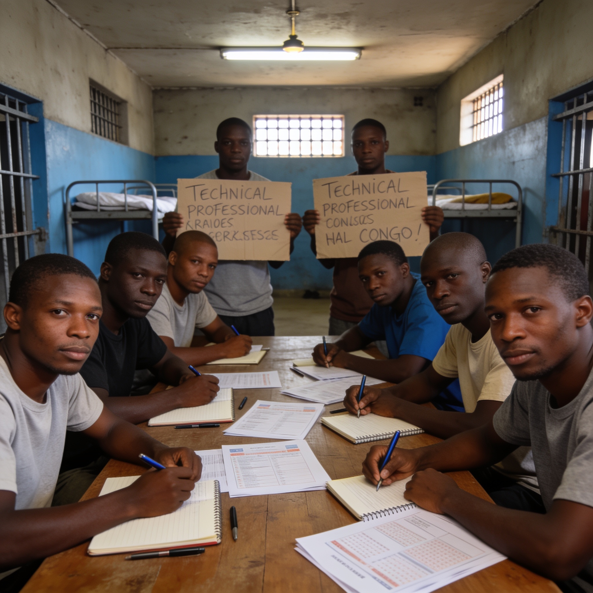 Brazzaville : des détenus réclament l’extension des examens d’État aux filières techniques et professionnelles