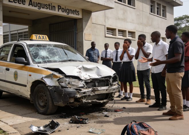 Drame après le BEPC : 4 morts dans un accident de taxi au lycée Augustin Poignet