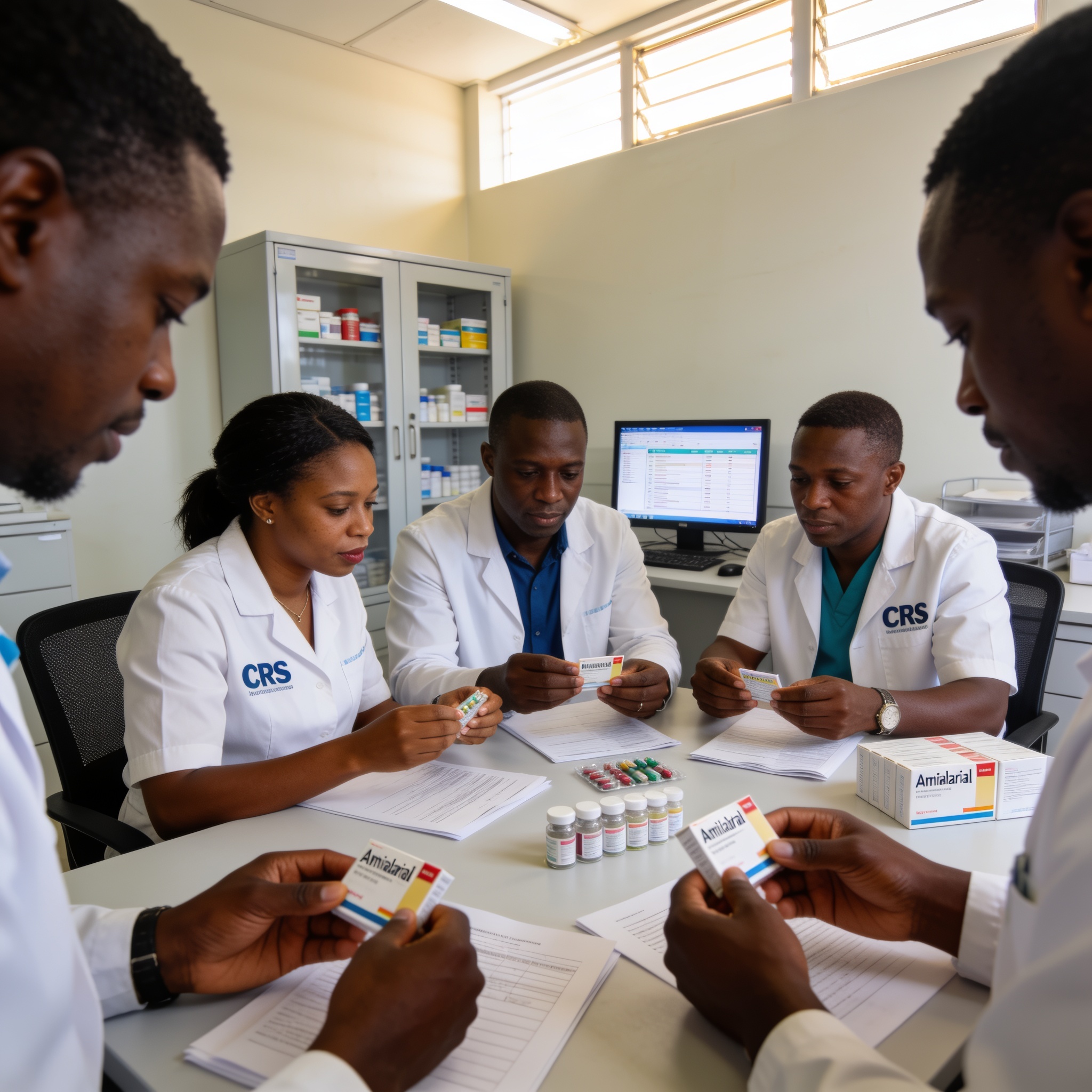 Garantir la qualité des traitements antipaludiques : CRS et le ministère de la Santé unissent leurs efforts au Congo
