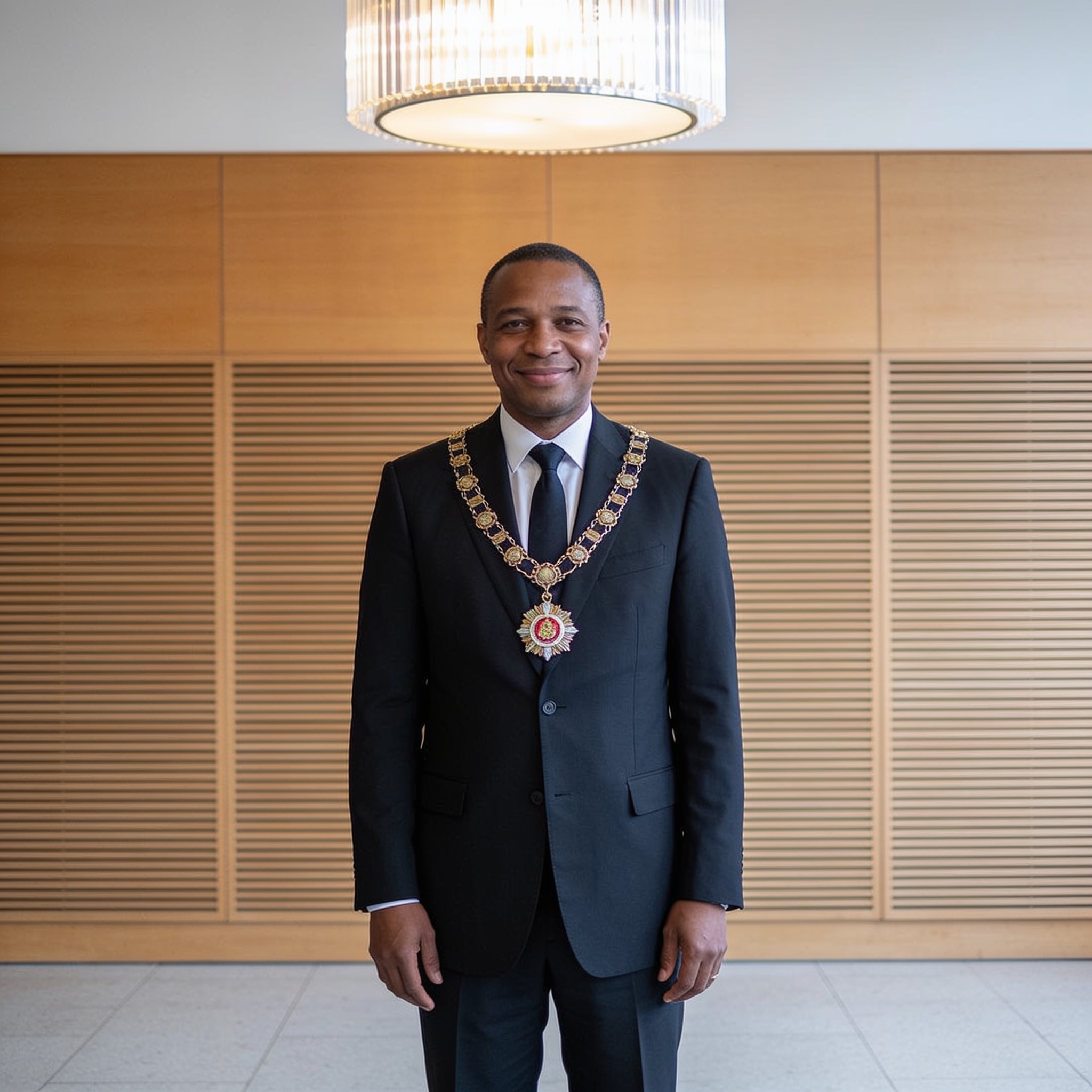 Le grand chancelier Norbert Okiokoutina élevé au rang de Grand commandeur de l’ordre du mérite de la Cémac