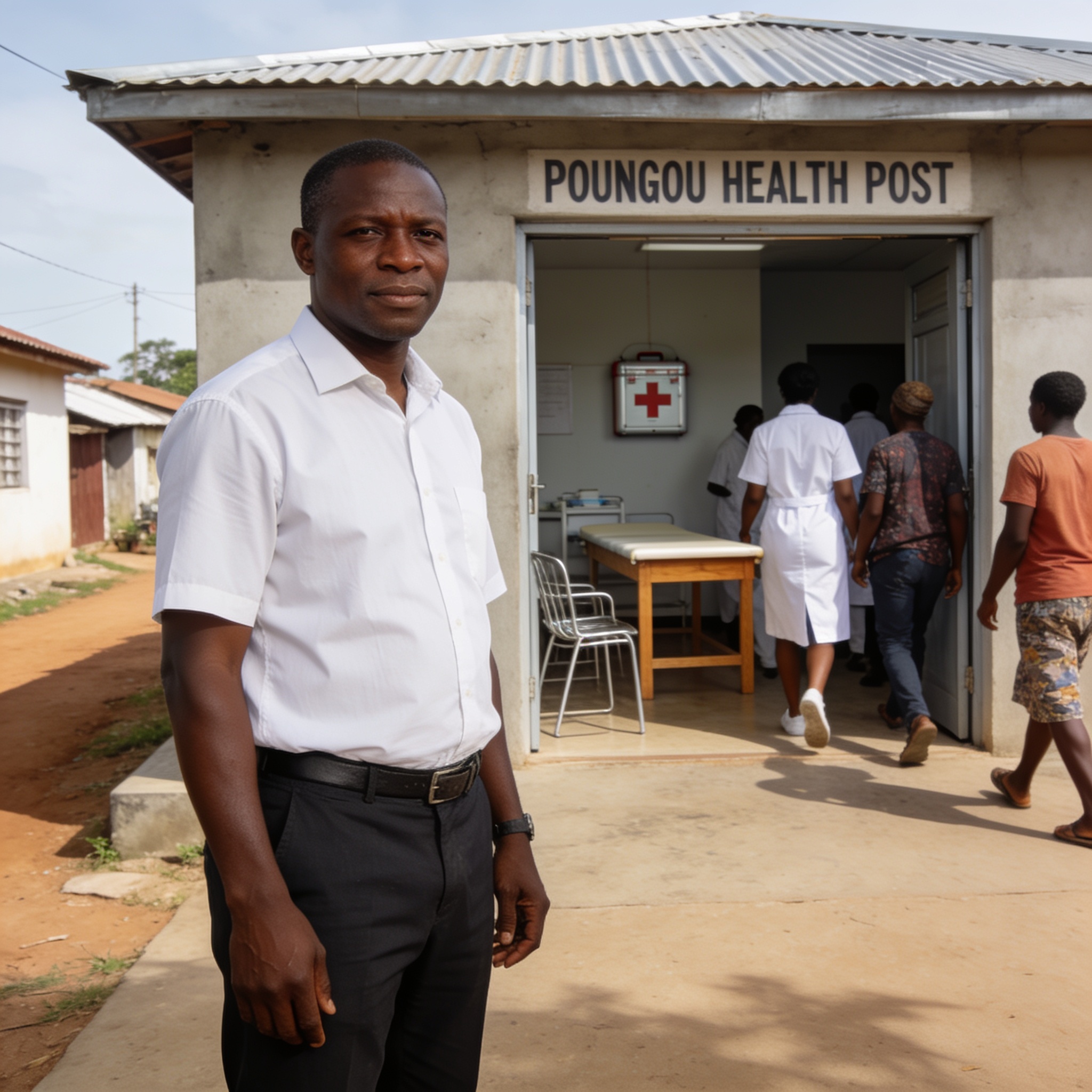 Niari : Anicet Doumangoyi redonne vie au poste de santé de Poungou