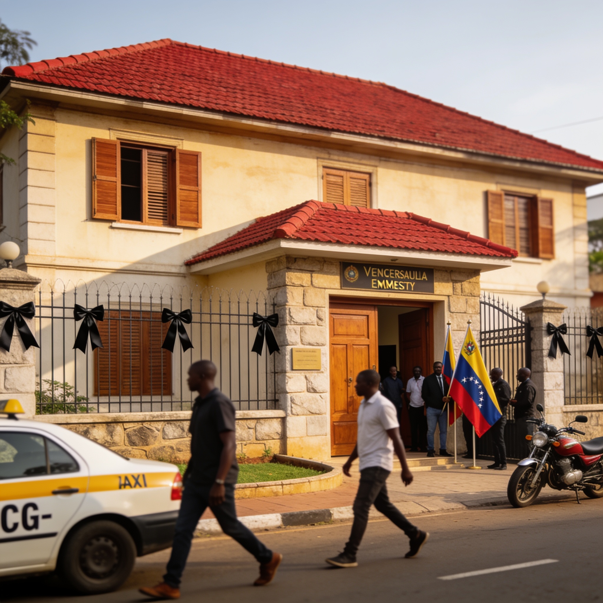 Ambassade du Venezuela à Brazzaville : entre fierté bolivarienne et deuil national