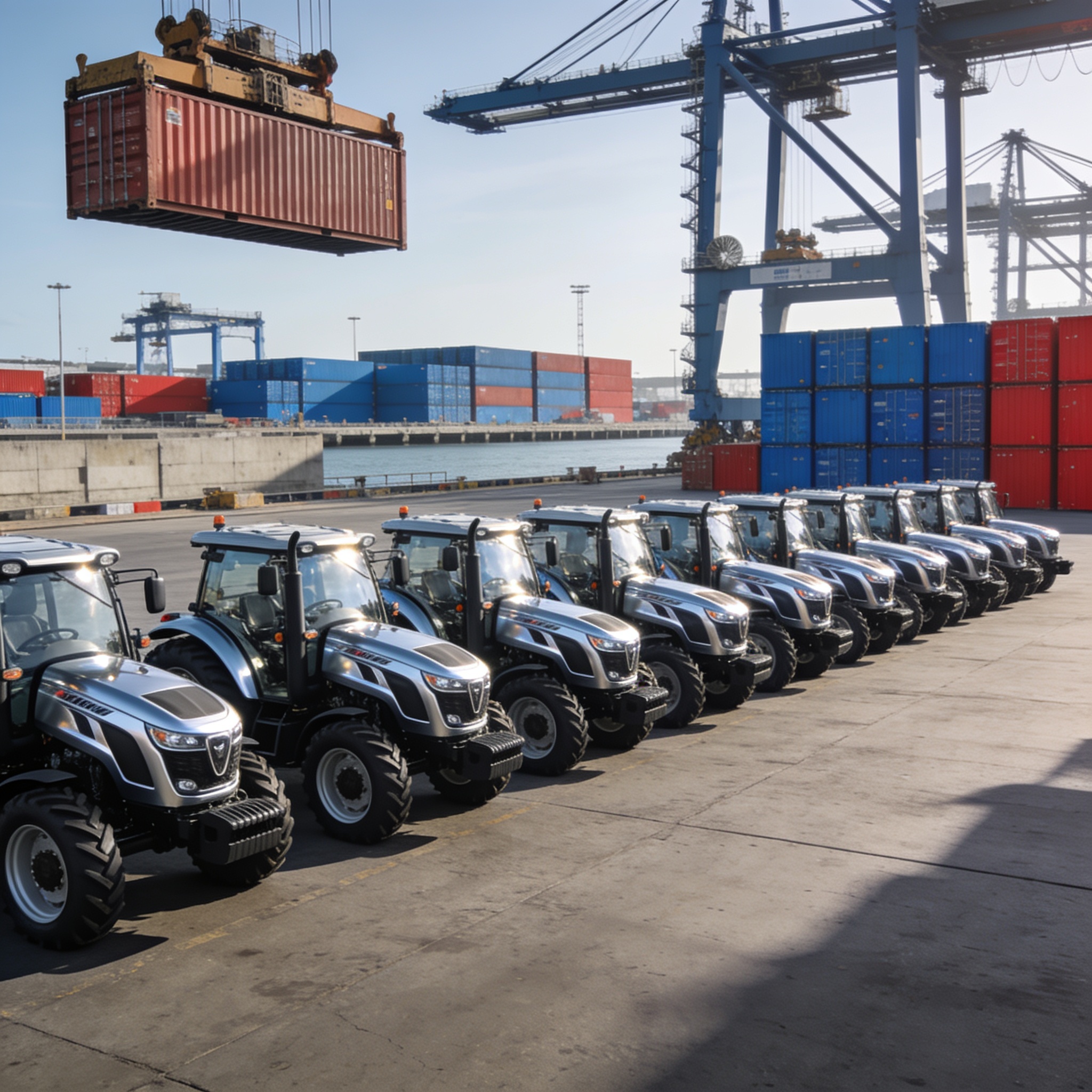 Congo Terminal : 22 nouveaux tracteurs pour accélérer la performance du port de Pointe-Noire